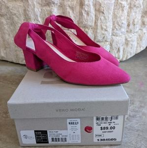 Vero Moda Fuchsia Heels